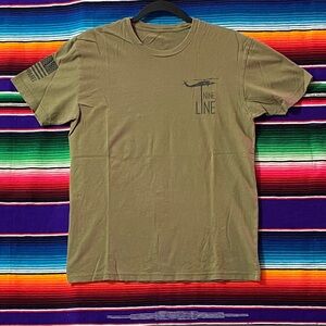 NineLine Apparel Don't Tread on Me USA Land of the free mens shirt M